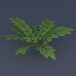 Leafy Bush 01