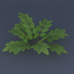 Leafy Bush 02