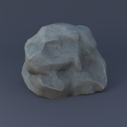 Rock 03 - Grey Blue