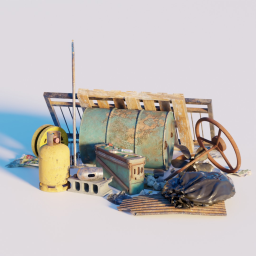 Urban Industrial Trash Collections 4_8