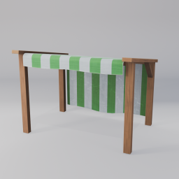 Market Stall Green