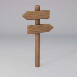 Sign Double Arrow