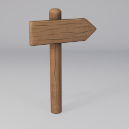 Sign Single Arrow