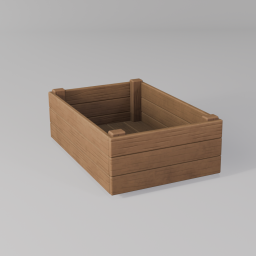 Wooden Crate 02