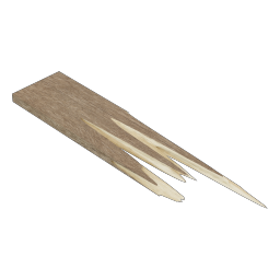 Splintered Wood
