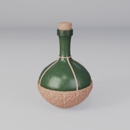 Wine Bottle 02