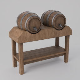 Wine Cask Table