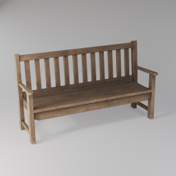 Wooden Bench