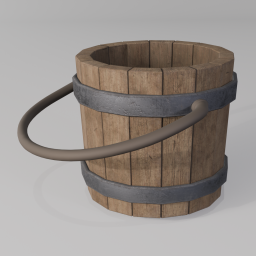 Wooden Bucket
