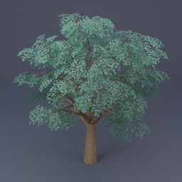 Oak Tree 05 - Dark Green