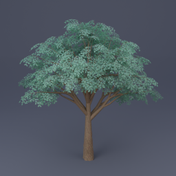 Oak Tree 06 - Dark Green