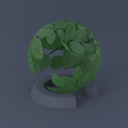 Leaf Style 01 - Dark Green