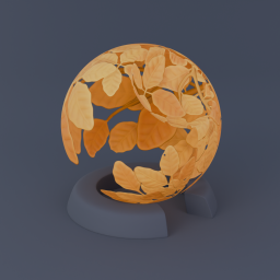 Leaf Style 01 - Golden Yellow
