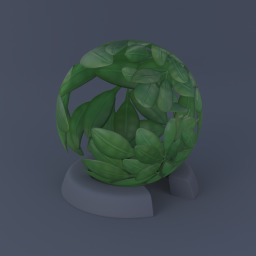 Leaf Style 02 - Dark Green