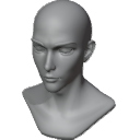 AnimeMaleHeadBaseMeshShapeKeys