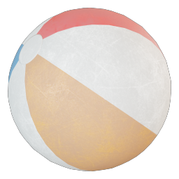 Beach ball base