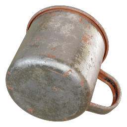 Mugcup rusted