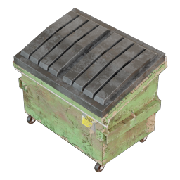 large trash can