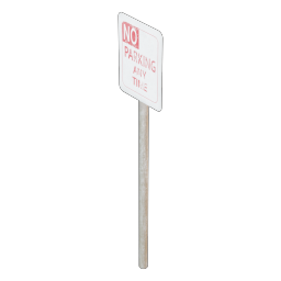 no parking any time