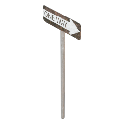 one way