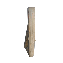 Wooden Support Column