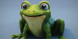 Cartoon Frog - Animated