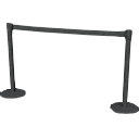 Queue Barrier Post