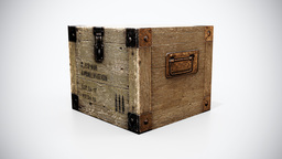 006 - Reinforced Wooden Freight Crate