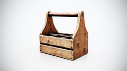 008 - Rustic Wooden Tool Caddy