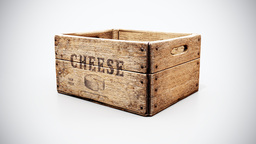 013 - Cheese Wooden Storage Crate