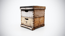 016 - Two-Tier Wooden Storage Crate