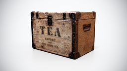 019 - Tea Export Wooden Chest
