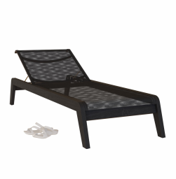 Stacking Sunlounge-brown