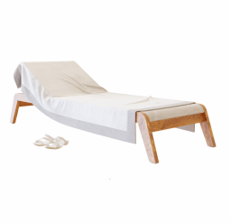 Towel-reserved sunbed pacific