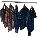 Clothes hanging