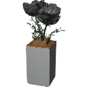 vase with flowers
