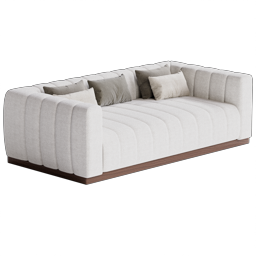 Forte 81 Channeled sofa_01