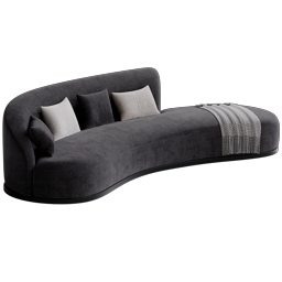 Marseille 2 Sofa in Mohair_01