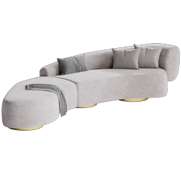 Repose chaise sofa by Okha_03