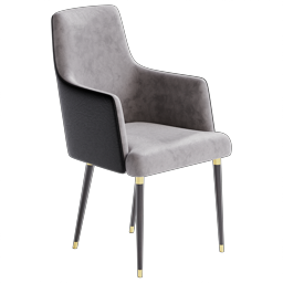 Chair with armrest