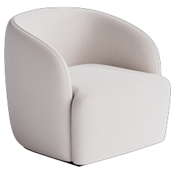 Gwyneth ivory boucle chair_01
