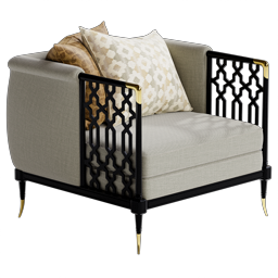 Caracole Lattice Entertain You chair