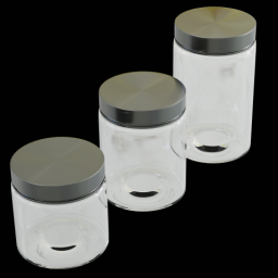 Glass Jars Screw Lid