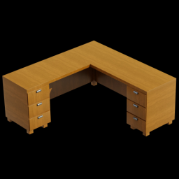 90 Degree Desk