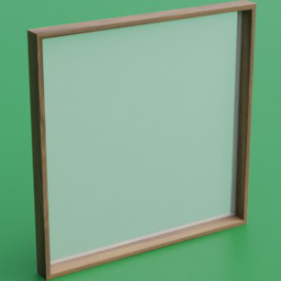 ikea_mirror_nissedal_65x65_walnut
