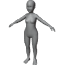 KidFemaleBaseMesh