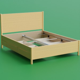 ikea_bed_tonstad_160x200_oak