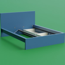 ikea_double_bed_malm_2storages_160x200_blue