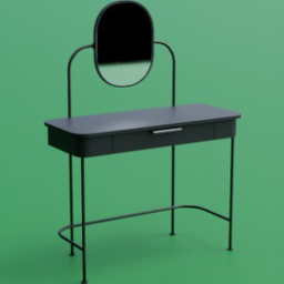 ikea_toeletta_grafjallet_mirror_100x42_black