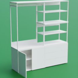 ikea_wardrobe_platsa_shelf_drawers_160x42x181_white